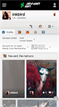 Mobile Screenshot of inkbird.deviantart.com