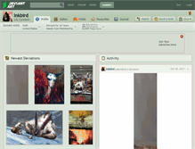 Tablet Screenshot of inkbird.deviantart.com