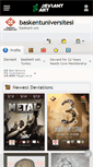 Mobile Screenshot of baskentuniversitesi.deviantart.com
