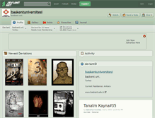 Tablet Screenshot of baskentuniversitesi.deviantart.com