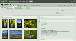 Desktop Screenshot of jaredxecue.deviantart.com