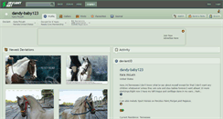 Desktop Screenshot of dandy-baby123.deviantart.com