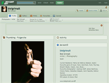 Tablet Screenshot of bielgrimalt.deviantart.com
