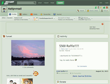 Tablet Screenshot of mattpwnsall.deviantart.com