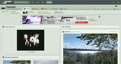 Desktop Screenshot of darkkaith.deviantart.com