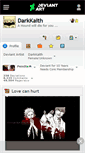 Mobile Screenshot of darkkaith.deviantart.com