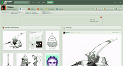 Desktop Screenshot of ofidian.deviantart.com