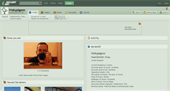 Desktop Screenshot of friskypigeon.deviantart.com