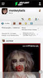 Mobile Screenshot of monkeyballs.deviantart.com