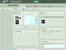 Tablet Screenshot of dawateislami.deviantart.com