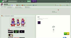 Desktop Screenshot of lytre98.deviantart.com
