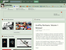 Tablet Screenshot of freshchips.deviantart.com