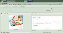 Desktop Screenshot of millychu.deviantart.com