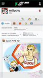 Mobile Screenshot of millychu.deviantart.com