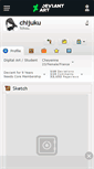 Mobile Screenshot of chijuku.deviantart.com