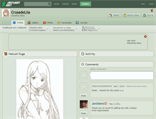 Tablet Screenshot of crusadelila.deviantart.com