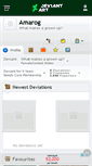 Mobile Screenshot of amarog.deviantart.com