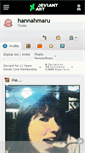 Mobile Screenshot of hannahmaru.deviantart.com