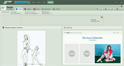 Desktop Screenshot of deojie.deviantart.com