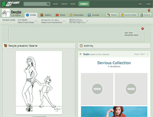 Tablet Screenshot of deojie.deviantart.com
