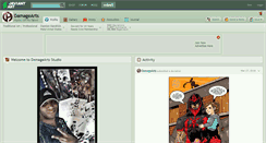 Desktop Screenshot of damagearts.deviantart.com