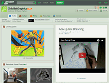 Tablet Screenshot of chibibatgraphics.deviantart.com