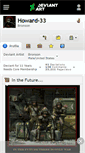 Mobile Screenshot of howard-33.deviantart.com