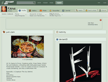 Tablet Screenshot of fjcruz.deviantart.com