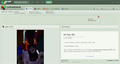 Desktop Screenshot of confusedmenot.deviantart.com