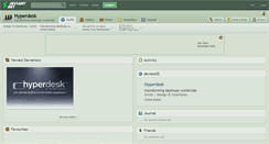 Desktop Screenshot of hyperdesk.deviantart.com