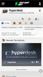 Mobile Screenshot of hyperdesk.deviantart.com