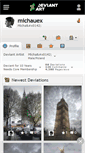 Mobile Screenshot of michauex.deviantart.com