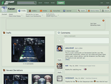 Tablet Screenshot of kazan.deviantart.com