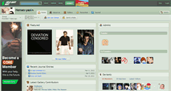Desktop Screenshot of heroes-yaoi.deviantart.com