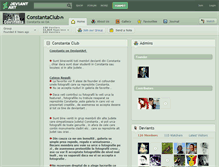 Tablet Screenshot of constantaclub.deviantart.com
