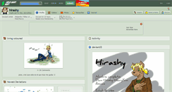 Desktop Screenshot of hirashy.deviantart.com