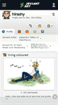 Mobile Screenshot of hirashy.deviantart.com