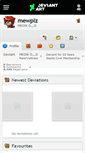Mobile Screenshot of mewplz.deviantart.com