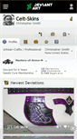 Mobile Screenshot of celt-skins.deviantart.com
