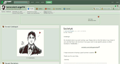 Desktop Screenshot of benevolent-angel94.deviantart.com