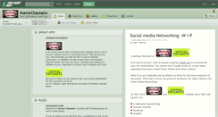 Desktop Screenshot of horrorchannel.deviantart.com
