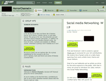 Tablet Screenshot of horrorchannel.deviantart.com