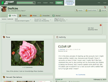 Tablet Screenshot of dooficles.deviantart.com