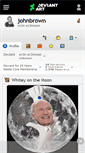 Mobile Screenshot of johnbrown.deviantart.com