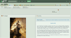 Desktop Screenshot of braiiins.deviantart.com