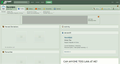 Desktop Screenshot of itscoldplz.deviantart.com