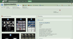 Desktop Screenshot of hardcorelolitampegs.deviantart.com
