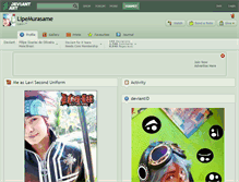 Tablet Screenshot of lipemurasame.deviantart.com