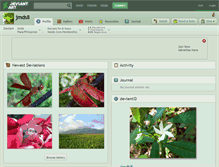 Tablet Screenshot of jmds8.deviantart.com