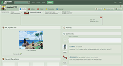 Desktop Screenshot of masterx70.deviantart.com